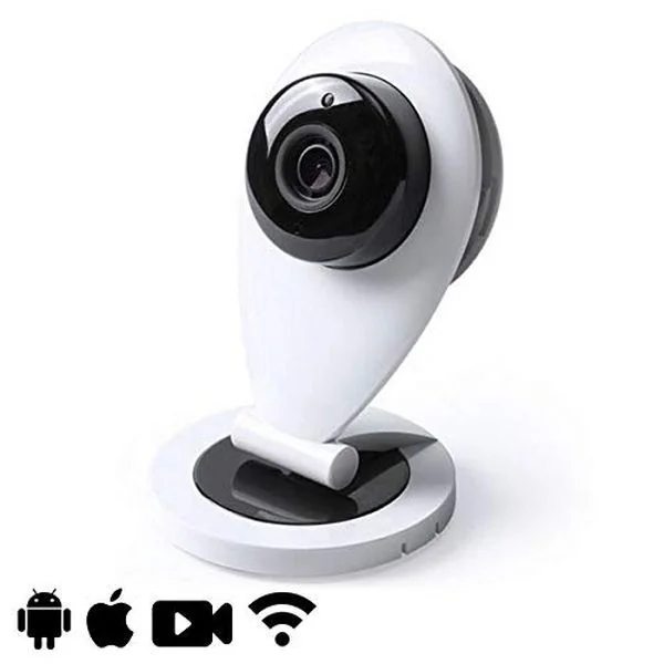 Caméra de surveillance Full HD design station météo avec détection