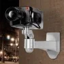 Caméra de surveillance factice avec témoin lumineux LED rouge