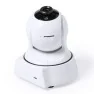 Caméra de surveillance IP rotative vision nocturne Wifi compatible iOS et Android