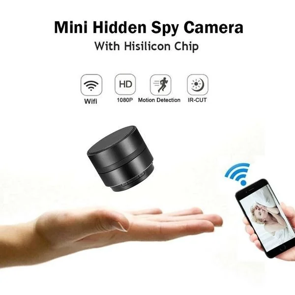 Caméra haut-parleur Bluetooth FULL HD - Enregistreur de caméra