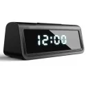 Réveil camera espion Wifi Ultra HD 4K Infrarouge detecteur de mouvement
