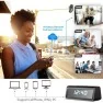 Réveil camera espion Wifi Ultra HD 4K Infrarouge detecteur de mouvement