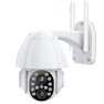 Camera Rotative de surveillance Wifi et IP 1080P Zoom X4 vision de nuit et lampe
