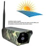 Camera de surveillance étanche solaire Wifi et IP camouflage infrarouge