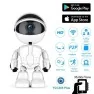 Robot intelligent avec camera de surveillance wifi IP 1080P infrarouge