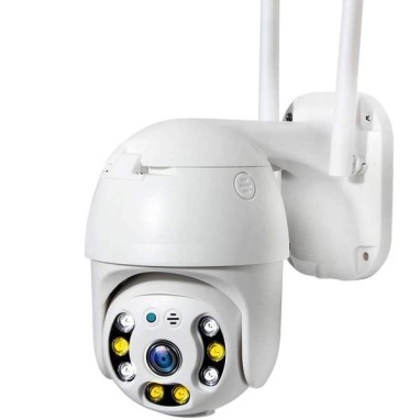 Camera Rotative de surveillance IP et Wifi 1080P vision de nuit audio bidirectionnel 355°