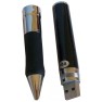 Stylo camera espion de 4 Go gris et noir