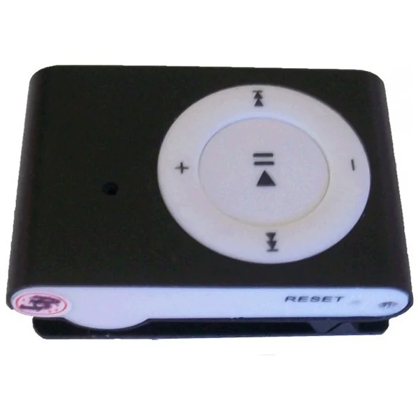 Lecteur MP3 avec caméra espion cachée noir