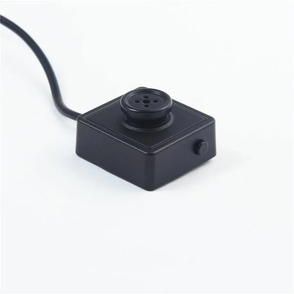 Bouton camera espion HD 960P avec cable USB chargeur