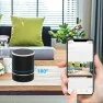 Enceinte Bluetooth à caméra espion IP tête rotative 1080P Wifi