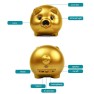 Tirelire cochon caméra espion wifi IP Full HD 1080P lampe 