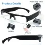 Lunettes à caméra espion Full HD 1080P vidéo et photo 