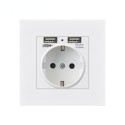 Prise murale caméra Wifi espion Full HD 1080P et 2 prises USB 