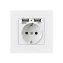 Prise murale caméra Wifi espion Full HD 1080P et 2 prises USB 