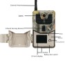 Caméra de Chasse SIM 2G 3G détecteur de mouvement avec vision de nuit