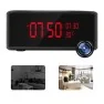 Caméra espion Wifi HD Horloge, chargeur induction, enceinte Bluetooth