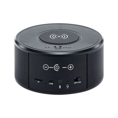 Enceinte Bluetooth camera WIFI espion HD 1080P et Chargeur induction