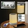 Haut parleur Bluetooth & Lampe & Camera espion wifi 1080P détection de mouvement