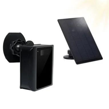  Caméra Espion Extérieure Wi-Fi HD 1080P PIR vision de nuit panneau solaire