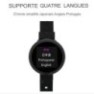 Montre intelligente camera espion HD 1080p enregistreur vocal