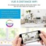 Haut-parleur chargeur induction lampe caméra espion HD 1080P Wifi