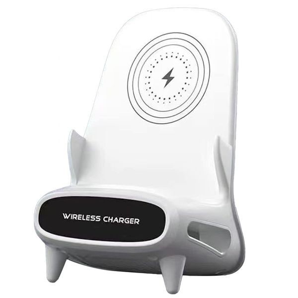 Support pour Smartphone à chargeur à induction caméra espion WiFi 4k HD 1080P