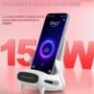 Support pour Smartphone à chargeur à induction caméra espion WiFi 4k HD 1080P