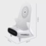 Support pour Smartphone à chargeur à induction caméra espion WiFi 4k HD 1080P