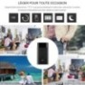Power Bank 5000mAh caméra espion HD wifi 1080P vision de nuit 