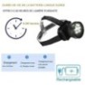 Lampe frontale à caméra 1080P IPX-4 