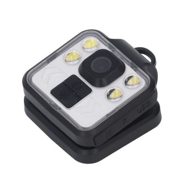 Lampe de poche LED à caméra HD 1080P 4 modes d’éclairage