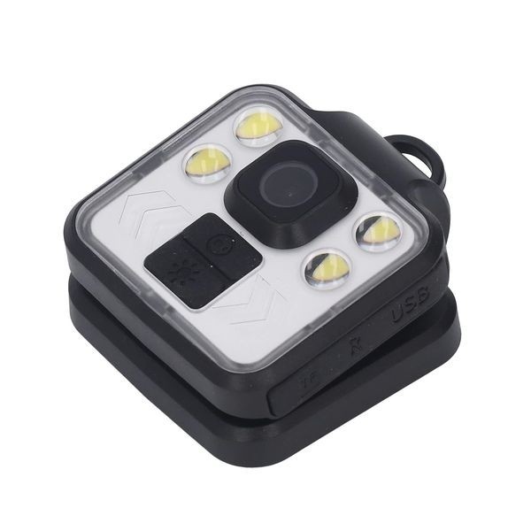 Lampe de poche LED à caméra HD 1080P 4 modes d’éclairage