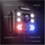 Lampe de poche LED à caméra HD 1080P 4 modes d’éclairage