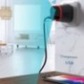 Prise chargeur USB Ultra HD 4K vision de nuit Wifi 