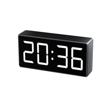 Réveil à caméra espion HD 4K vision de nuit détection de mouvement 