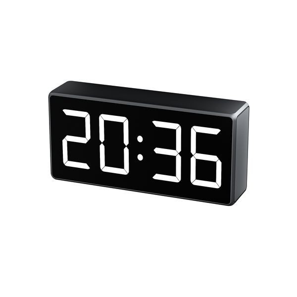 Réveil à caméra espion HD 4K vision de nuit détection de mouvement 