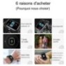 Montre GPS 4G pour senior localisation suivi santé Waterproof
