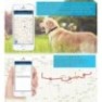 Collier traceur GPS pour chien localisation alerte anti-fugue, bidirectionnelle