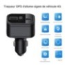 Chargeur allume-cigare à tracker GPS suivi en temps réel bouton SOS