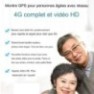 Montre GPS 4G pour personne localisation appel vidéo audio suivi de santé SOS