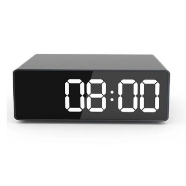 Réveil à caméra espion Full HD 1080P Wifi vision de nuit 