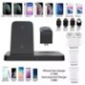 Chargeur induction 3 en 1 à caméra espion Full HD 1080P Wifi 