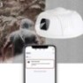 Détecteur de fumée factice à caméra espion HD 1080P 330° vision de nuit Audio Bidirectionnel