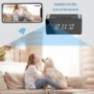 Réveil Caméra Espion Full HD 4K WiFi Vision nocturne détection de mouvement 