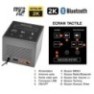 Radio réveil enceinte Bluetooth caméra espion Ultra HD 2K Wifi vision de nuit 