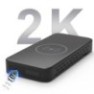 Power Bank 10 000mAh induction à caméra espion 2K vision nocturne détecteur de mouvement 