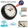 Horloge camera espion Full HD 1080P Wifi oiseaux ronde