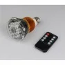 Ampoule camera espion IP Full HD 1080P Wifi vision de nuit orange